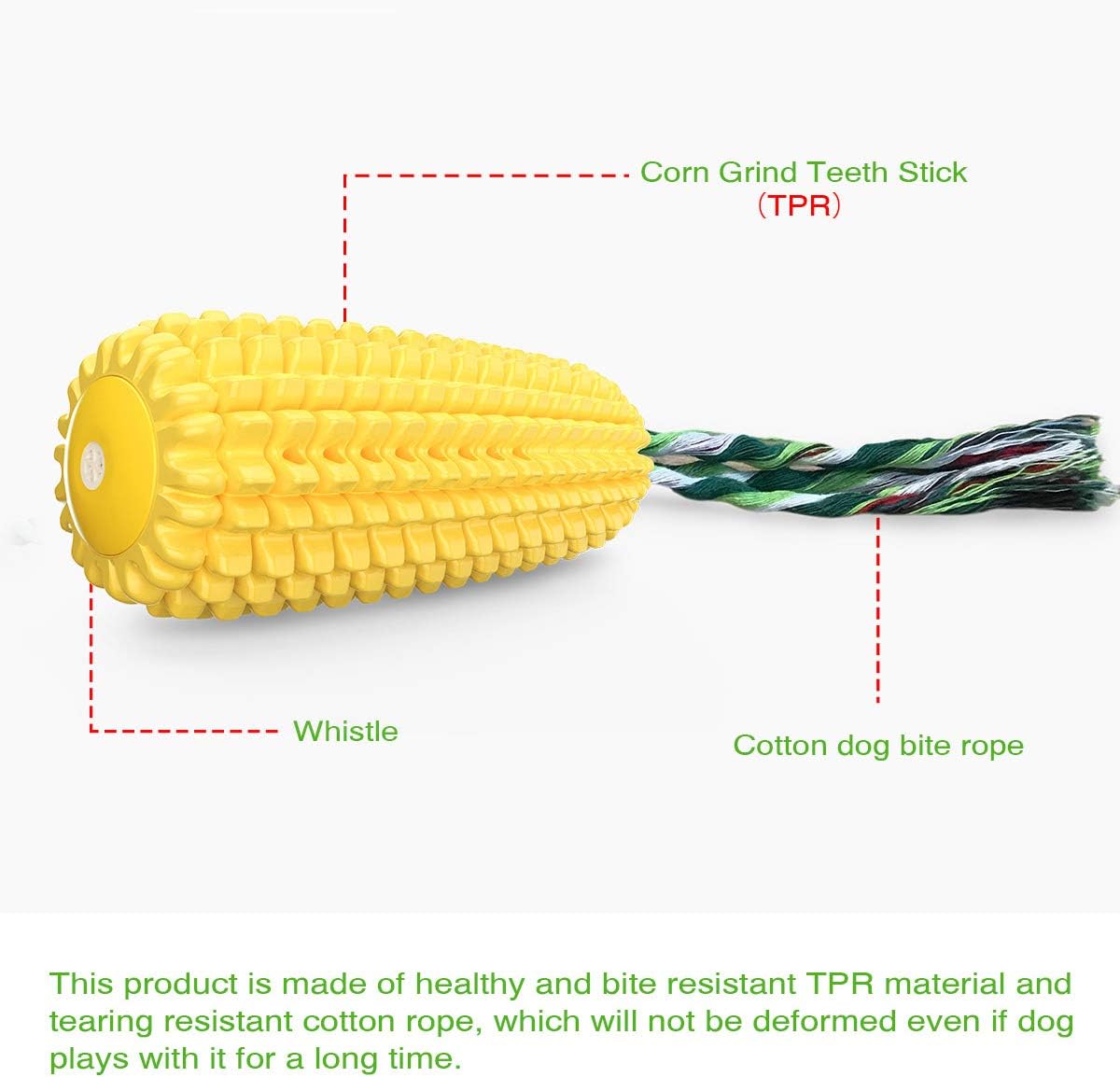 Indestructible Dog Chew Toy Review – Corn Stick Toy for Aggressive Chewers