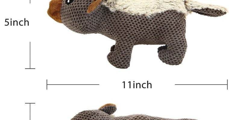 IOKHEIRA Dog Plush Toys Honey Badger Review