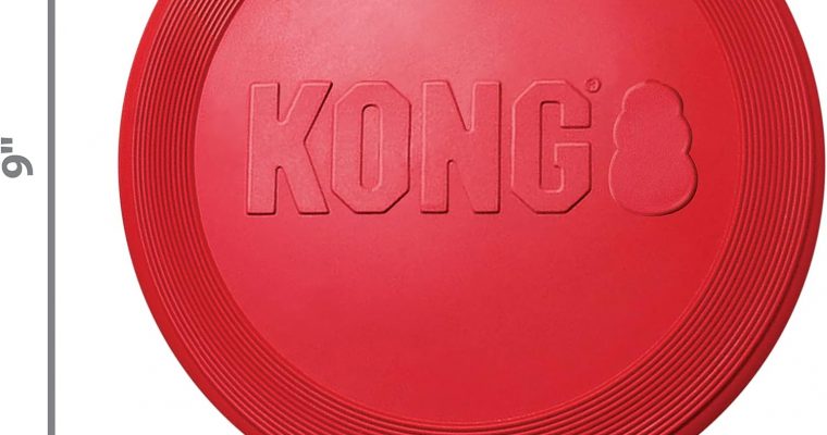 KONG Flyer Toy Review Durable Rubber Flying Disc Dog Toy